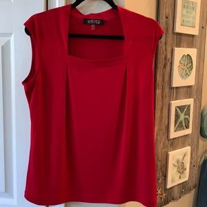 Red Kasper business top